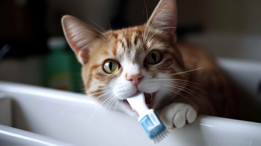Pet Toothbrushes and Toothpaste