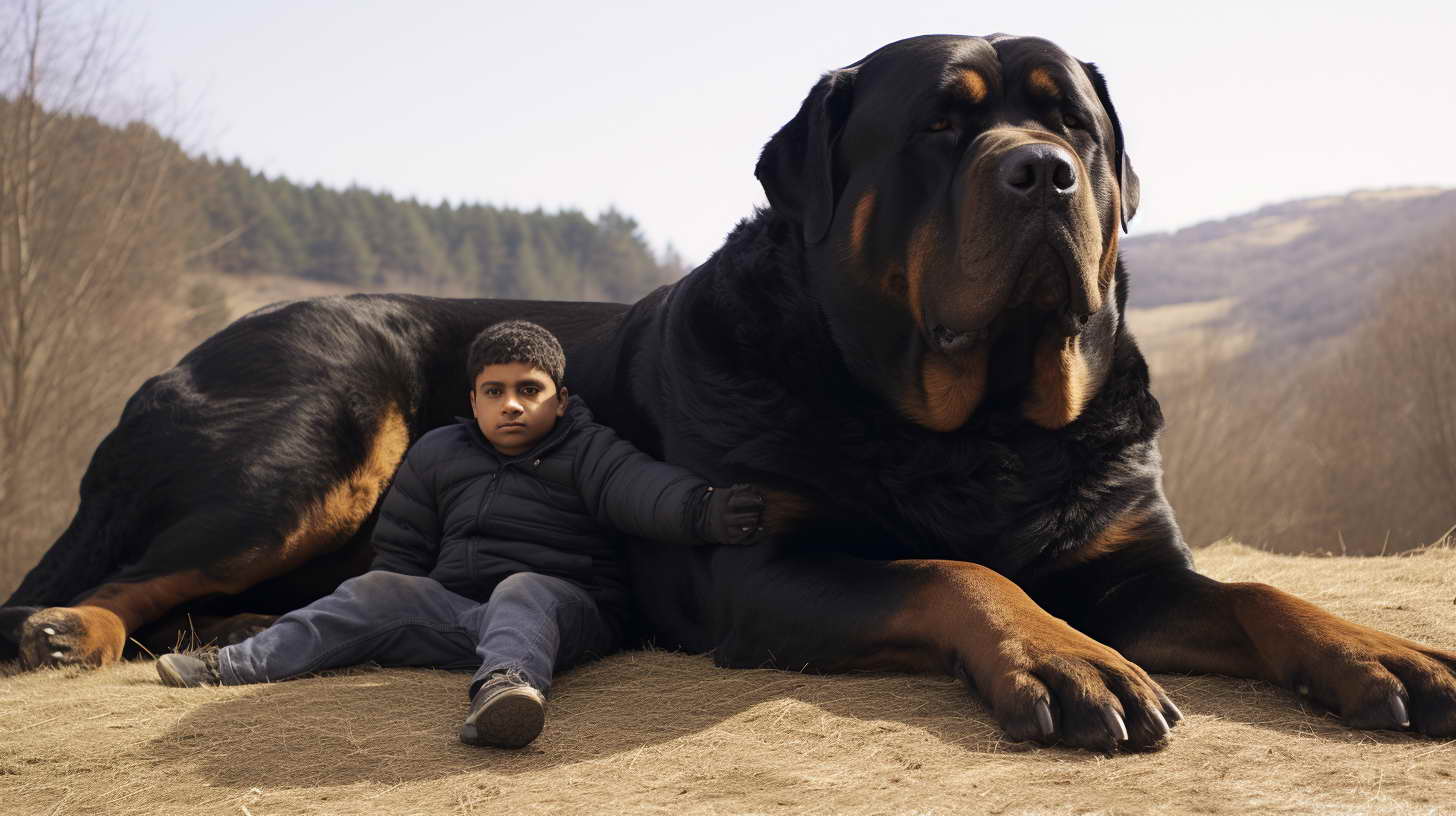 Hercules The Largest Heaviest Rottweiler Ever