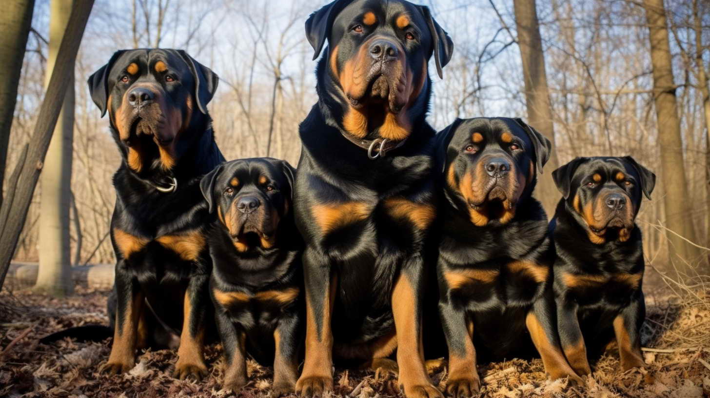 The Worlds Current Heaviest Rottweilers