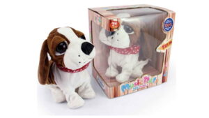 Interactive Animated Realistic Toy Dog That Walks And Barks