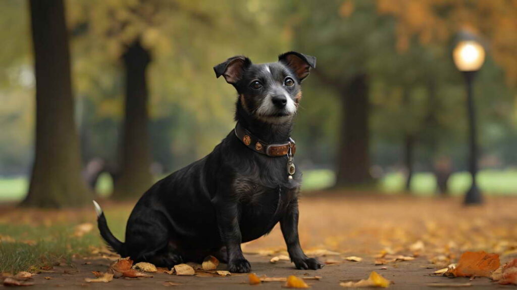 Black Jack Russell Terrier