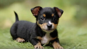 Black Jack Russell Terrier Puppy
