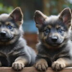 The Majestic Blue Alsatian Puppies: Unraveling the World of These Stunning Canines