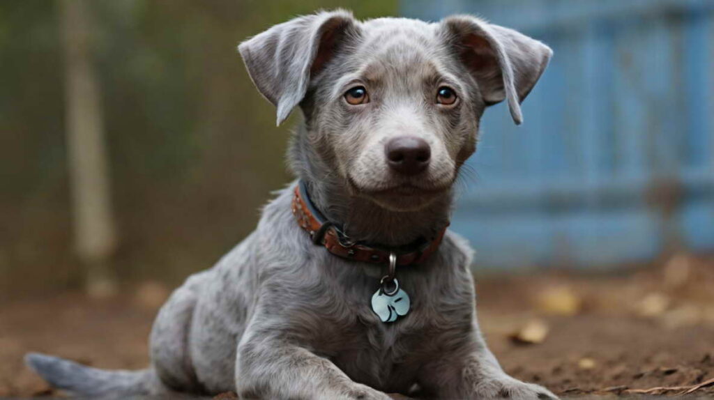 Blue Heeler Weimaraner Mix