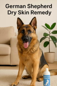 German Shepherd Dry Skin Remedy Option