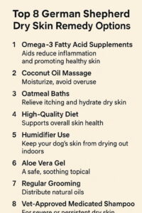 Top 8 German Shepherd Dry Skin Remedy Option