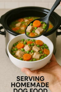 Homemade Dog Food Easy Slow Cooker Preparation