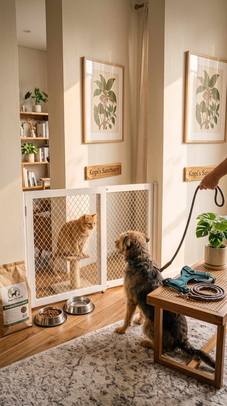 How to Introduce Rescue Dog to Resident Cat Safely