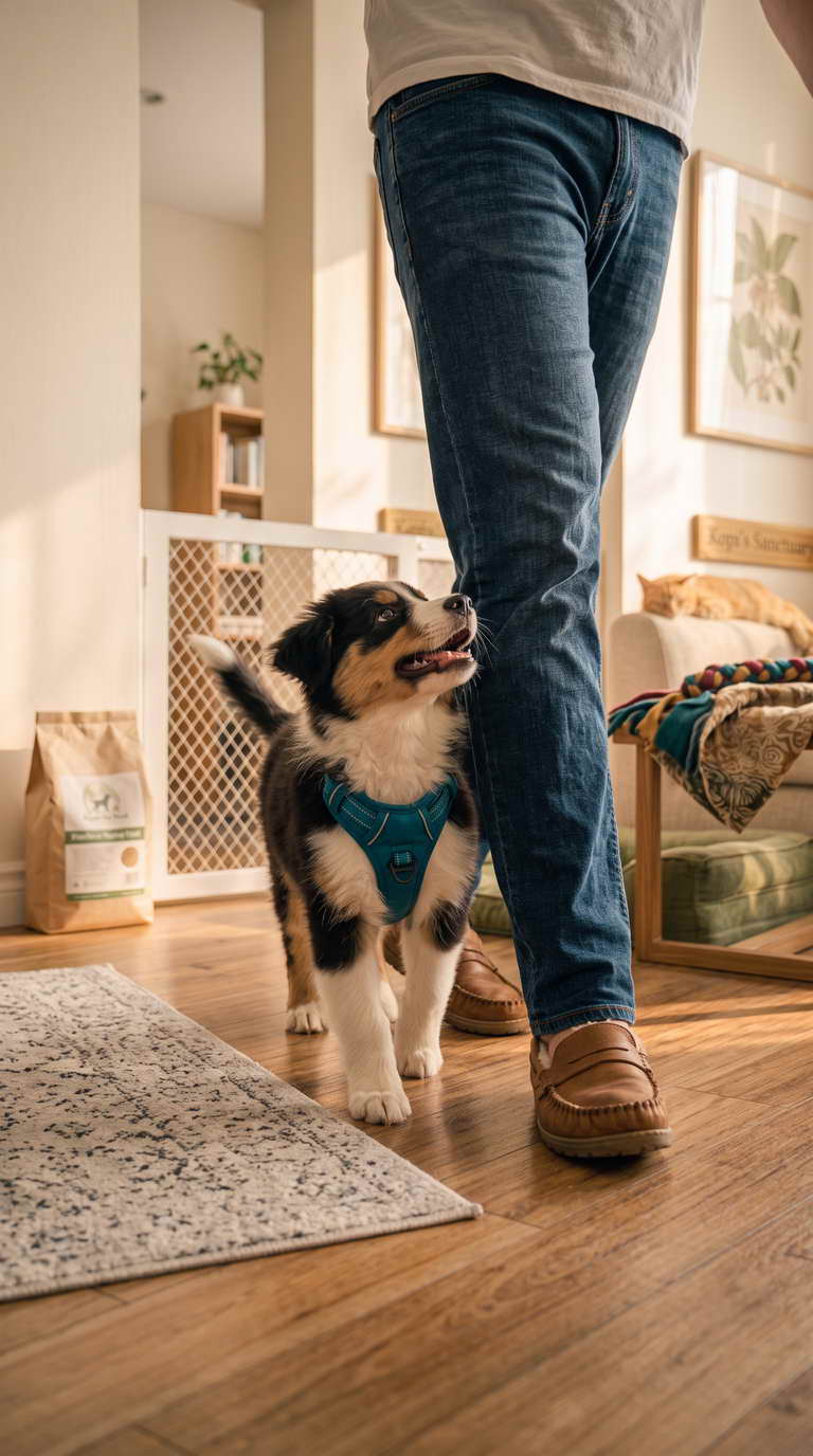 How To Stop Puppy Biting Feet When Walking