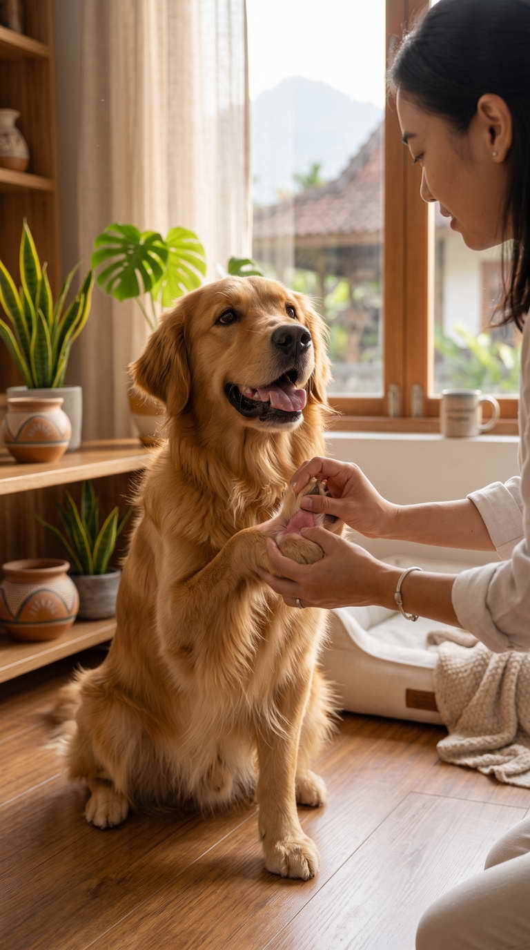 Dog Keeps Licking Paw