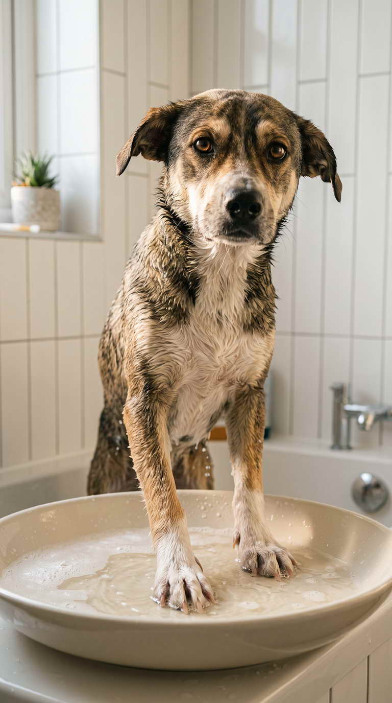 dog paw yeast infection spray
